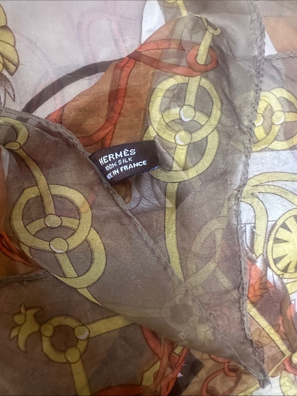 HERMES Cliquetis Scarf - Picture 5 of 7